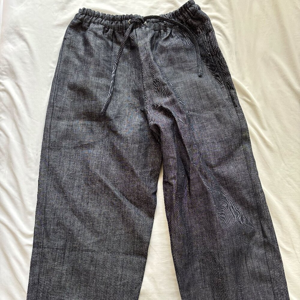 ReifHAUS Nuria Pant Linen Denim XS Petite length